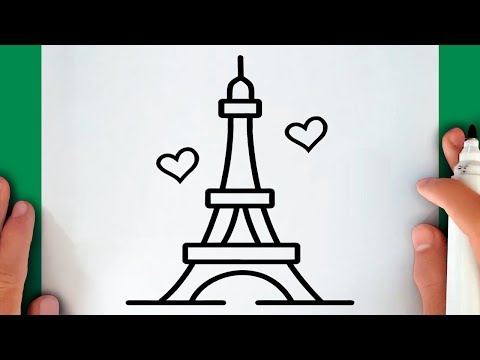 HOW TO DRAW THE EIFFEL TOWER